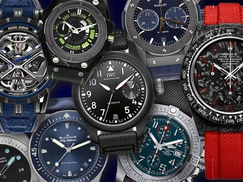 Топ 10 премиальных часов в корпусе из высокотехнологичных сплавов и материалов