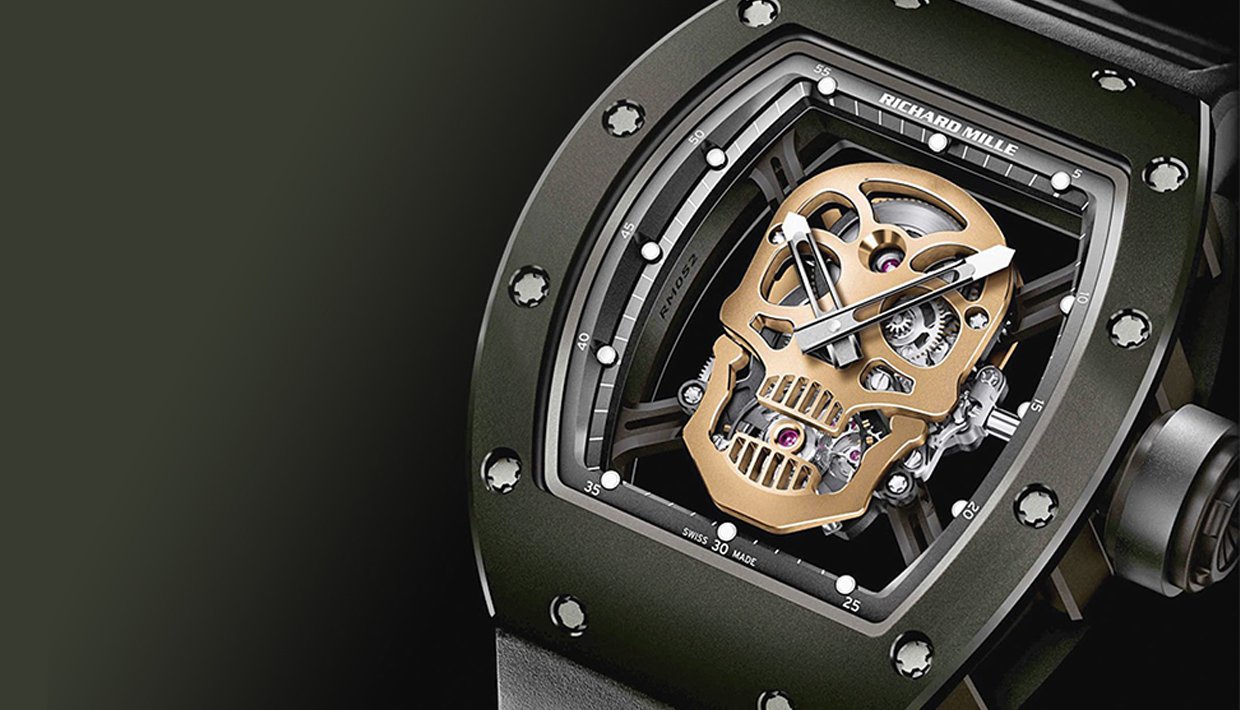 Новое поступление. Richard Mille RM 52-01 Skull Tourbillon Новое поступление. Richard Mille RM 52-01 Skull Tourbillon