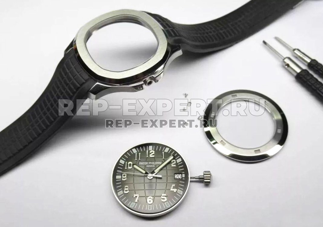 Сравнение оригинала Patek Philippe Aquanaut 5167A с моделью от мануфактуры ZSF Сравнение оригинала Patek Philippe Aquanaut 5167A с моделью от мануфактуры ZSF