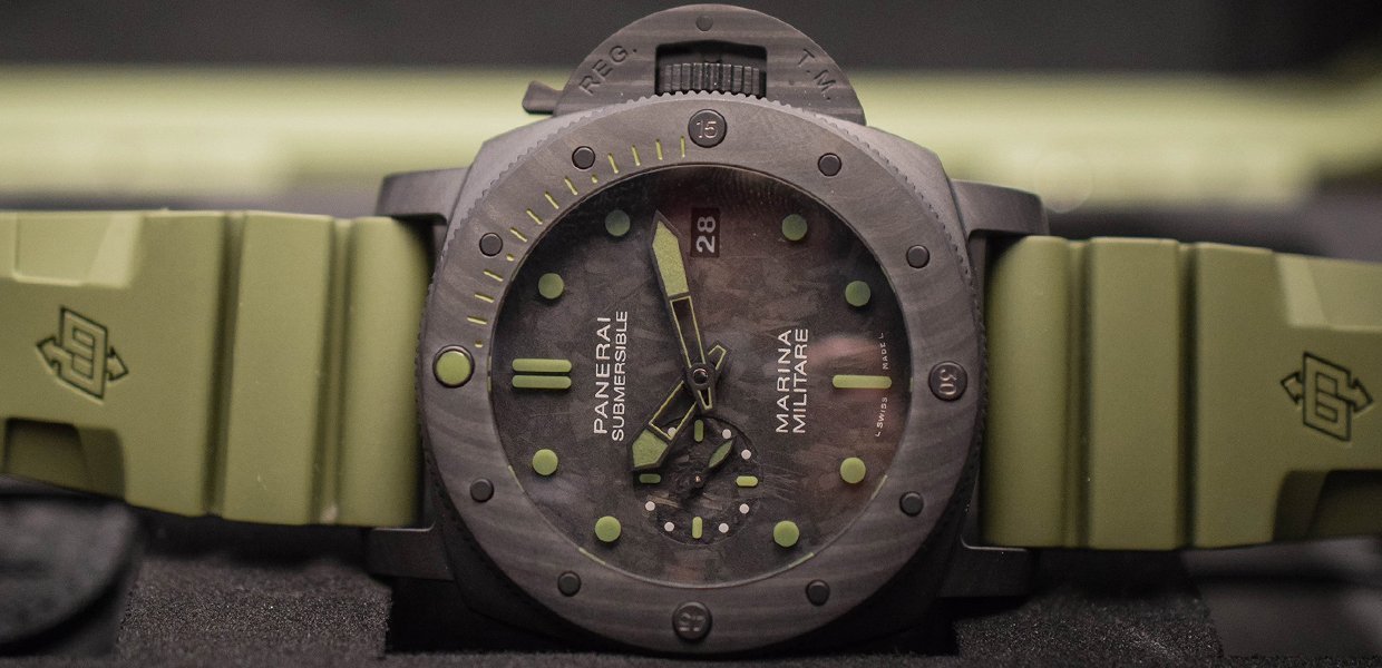 Две модели Panerai Submersible PAM985 и PAM961, которые вызывают впечатления Две модели Panerai Submersible PAM985 и PAM961, которые вызывают впечатления