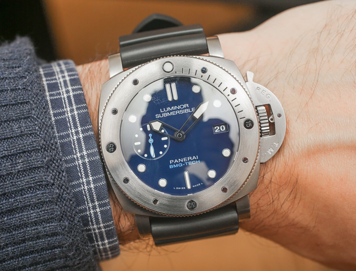 ОБЗОР: Panerai Luminor Submersible 1950 BMG-TECH PAM 692 ОБЗОР: Panerai Luminor Submersible 1950 BMG-TECH PAM 692