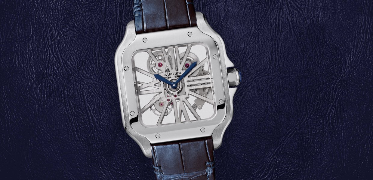 Новое поступление. Santos De Cartier Skeleton Новое поступление. Santos De Cartier Skeleton