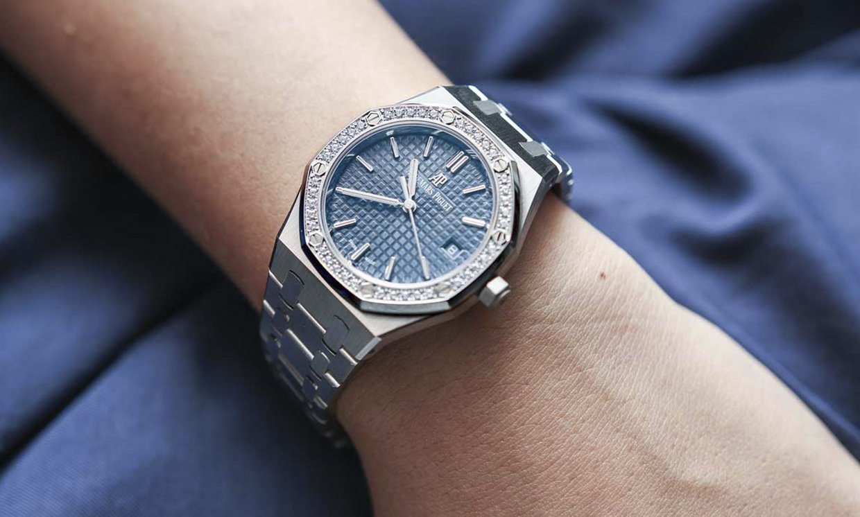 Обзор новейшей коллекции Audemars Piguet Royal Oak Ladies Selfwinding 34 mm Обзор новейшей коллекции Audemars Piguet Royal Oak Ladies Selfwinding 34 mm
