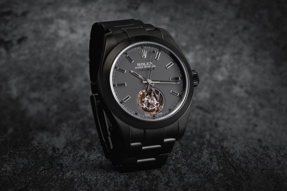 Первый турбийон Rolex, созданный брендом Label Noir Первый турбийон Rolex, созданный брендом Label Noir