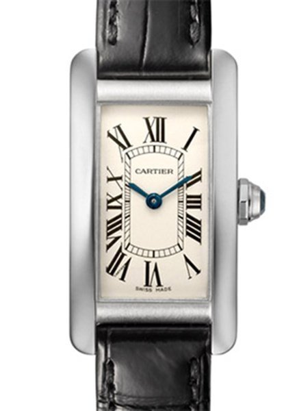 Cartier Tank Americaine Small 18kt White Gold W2601956