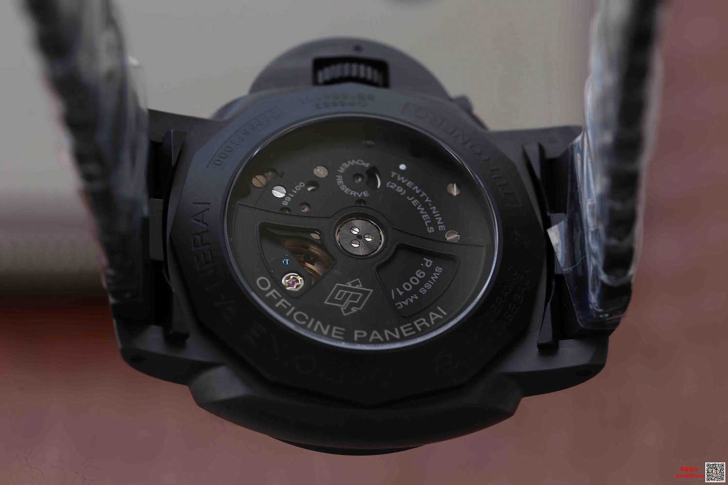 Panerai Luminor 1950 3 Days Tuttonero Gmt Ceramic Mens Watch Pam00438