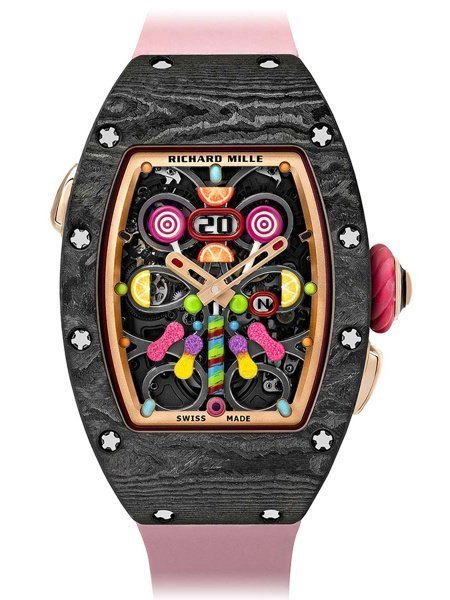Richard Mille Bonbon Collection Automatic Myrtille RM 37-01 Cerise