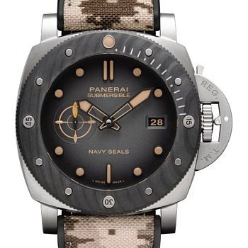 Officine Panerai Submersible Navy SEALs Titanio PAM01669